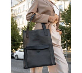 Женская кожаная сумка Blanknote "Бэтси" с карманом