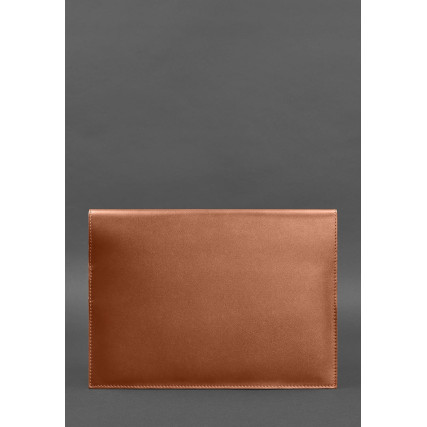 Кожаная папка для документов А4 (на магнитах) BlankNote коричневая