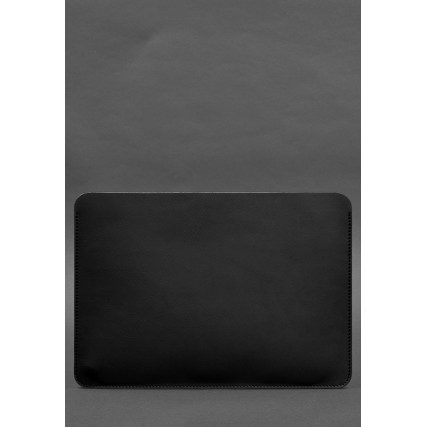 Кожаный черный чехол для MacBook Air 15-inch (2023) BlankNote – Фото 2