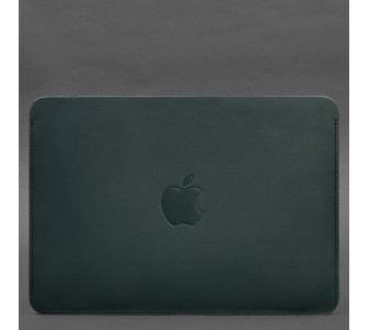 Кожаный чехол для MacBook Air 15-inch (2023) BlankNote зеленый