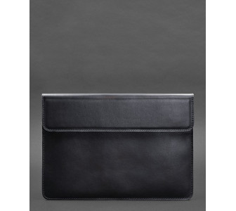 Кожаный чехол-конверт на магнитах для MacBook 13'' синий