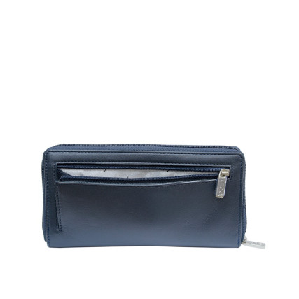 Женский кожаный кошелек TONY PEROTTI синий Cortina 5059 navy – Фото 2