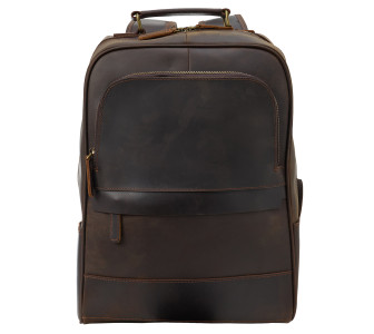 Винтажный кожаный коричневый рюкзак Buffalo Bags
