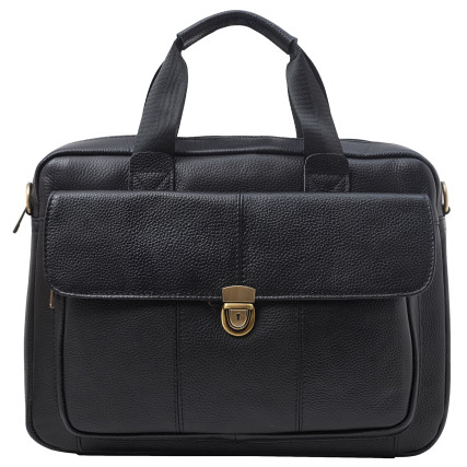 Кожаный портфель Buffalo Bags – Фото 1
