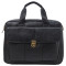Кожаный черный мужской портфель Buffalo Bags