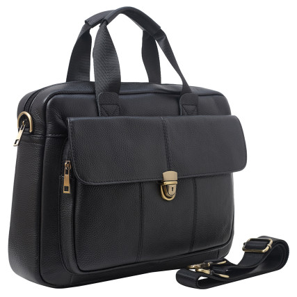 Кожаный портфель Buffalo Bags – Фото 2
