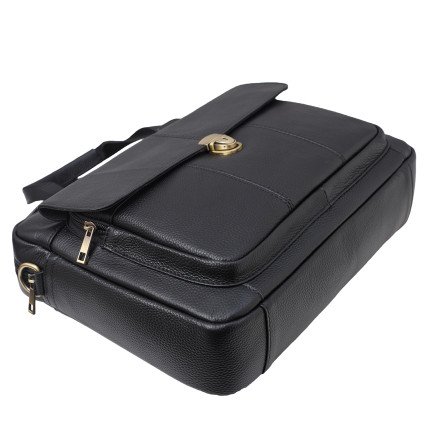 Кожаный портфель Buffalo Bags – Фото 5