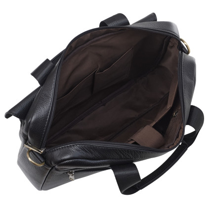 Кожаный портфель Buffalo Bags – Фото 6