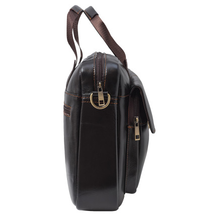 Кожаный портфель Buffalo Bags – Фото 3