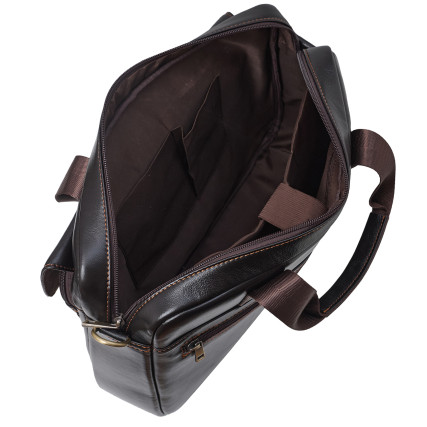 Кожаный портфель Buffalo Bags – Фото 6