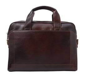 Кожаный коричневый мужской портфель Buffalo Bags