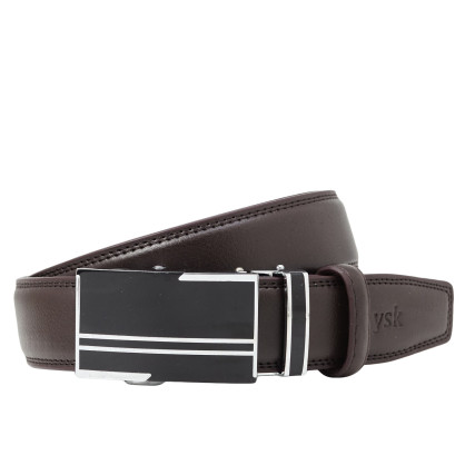 Кожаный ремень Y.S.K коричневый 4-8189-2