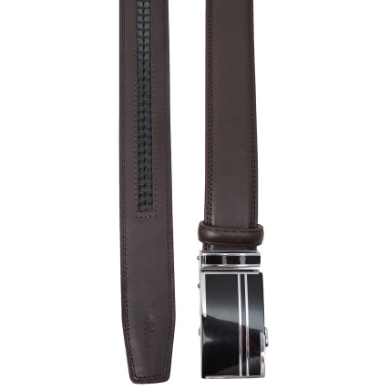 Кожаный ремень Y.S.K коричневый 4-8189-2