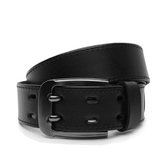 Кожаный ремень Borsa Leather черный