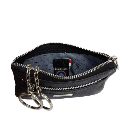 Ключница черная кожаная  TONY PEROTTI (Италия) – Фото 2