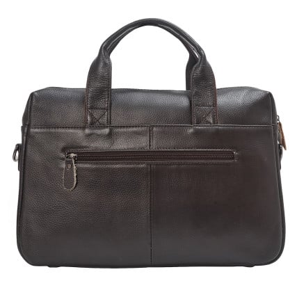 Коричневая мужская кожаная сумка Buffalo Bags – Фото 4