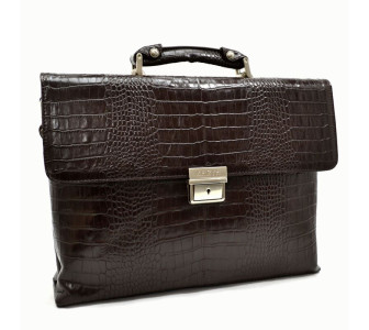 Кожаный портфель Karya коричневый мужской 0152-57