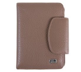 Женский кожаный кошелек Desisan тауп 086-283
