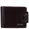 Кожаный мужской кошелек Karya коричневый