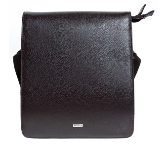 Мужская кожаная сумка DESISAN коричневая 1310-9
