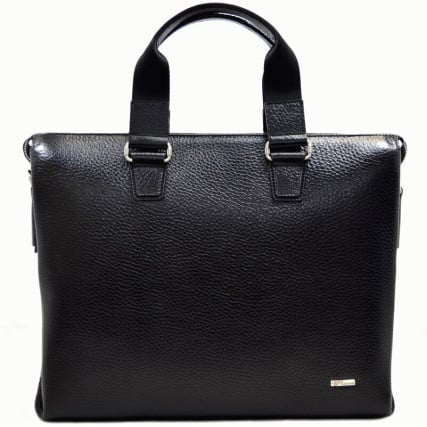Мужской кожаный портфель Desisan черный 1341-011 – Фото 1
