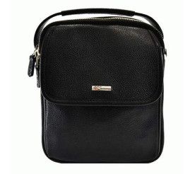 Мужская кожаная сумка DESISAN 1344-011 черная
