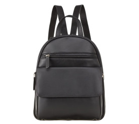 Рюкзак кожаный Visconti (Великобритания) черный 1433 BLK