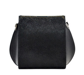 Женская кожаная сумка Desisan черная 1507-146