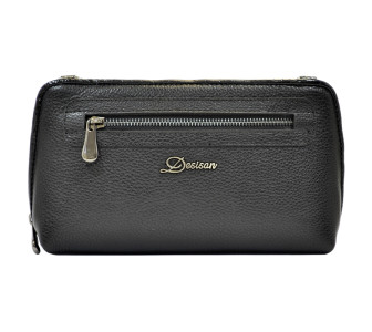 Женская кожаная сумка Desisan черная 2012-011