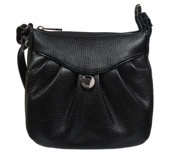 Женская кожаная сумка Desisan черная 2030-011