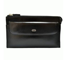 Мужской кожаный клатч DESISAN черный