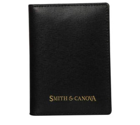 Картхолдер Smith & Canova кожаный черный 28644 BLK