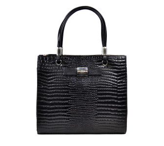 Кожаная женская сумка Desisan черная 2921-633 Кожаная женская сумка Desisan черная 2921-633