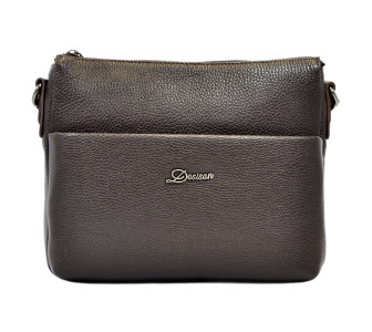 Женская кожаная сумка Desisan коричневая 3015-9 Женская кожаная сумка Desisan коричневая 3015-9
