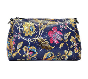 Женская кожаная сумка Desisan 3017-415 цветочный принт Женская кожаная сумка Desisan 3017-415 цветочный принт