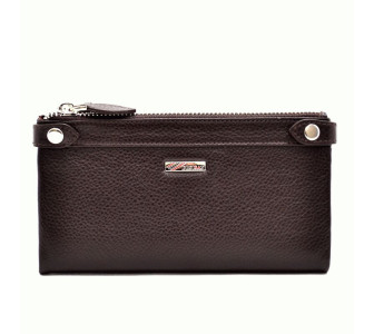 Женский кожаный кошелек Desisan коричневый
