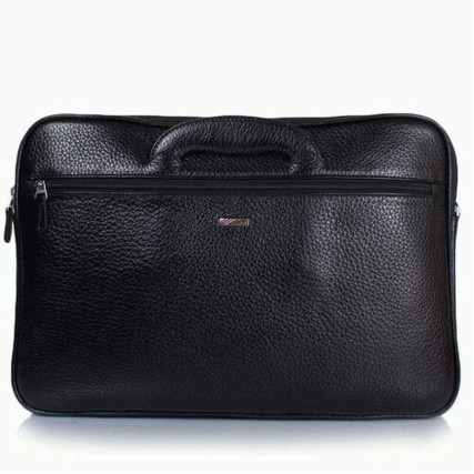 Мужской кожаный портфель Desisan черный 321-011 – Фото 1