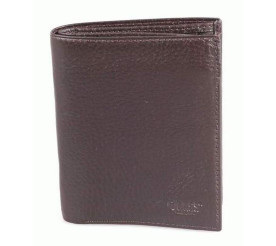 Мужское кожаное портмоне Grass коричневый