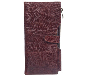 Кожаный мужской кошелек коричневый Tony Bellucci