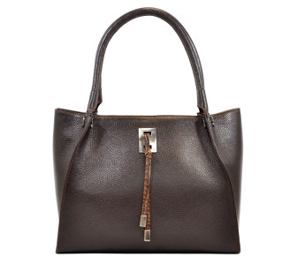 Кожаная женская сумка Desisan коричневая 563-09 Кожаная женская сумка Desisan коричневая 563-09