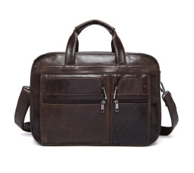 Универсальная мужская кожаная сумка Buffalo Bags