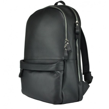 Кожаный вместительный рюкзак 7273A-1 Buffalo Bags черный – Фото 1