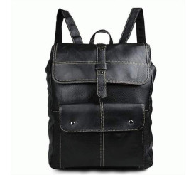 Кожаный рюкзак Buffalo Bags черный 7335A