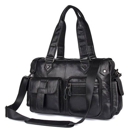 Мужская сумка Buffalo Bags 7384A черная – Фото 1