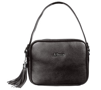 Женская кожаная сумка Desisan черная 805-011