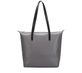 Кожаная женская сумка Smith & Canova серая 92649 GREY