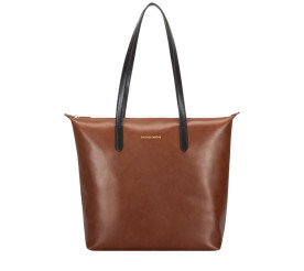 Кожаная женская сумка Smith & Canova коричневая 92649 TAN