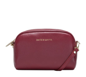 Женская сумка Smith & Canova бордовая 92914 BURG
