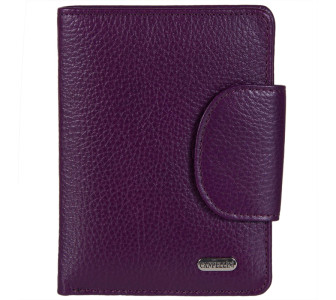 Женский кожаный кошелек Canpellini фиолетовый