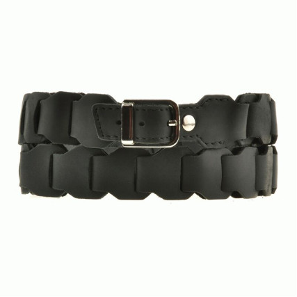 Женский кожаный пояс BlankNote Графит BN-BELT-1-g-kr – Фото 1